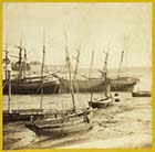 Harbour [Stereoview Stodart 1860s]